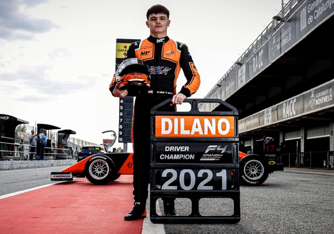 Racing for Dilano champion F4