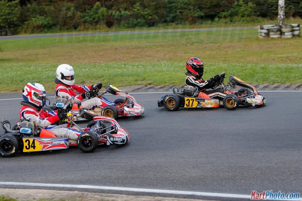 Dilano van 't Hoff while karting